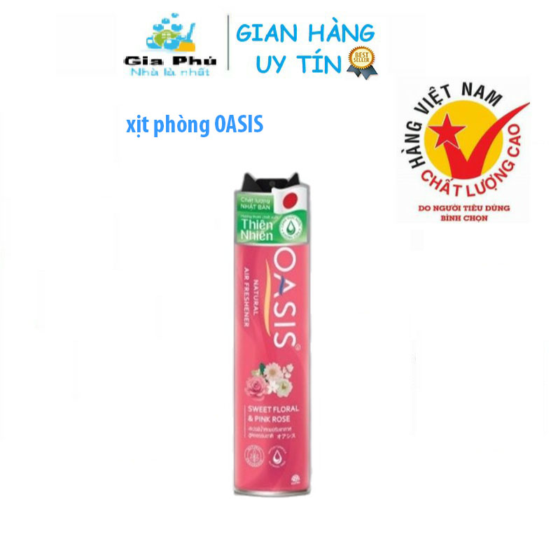 Xịt Phòng OASIS Thái Lan 320ml (mua tại ptptshop)