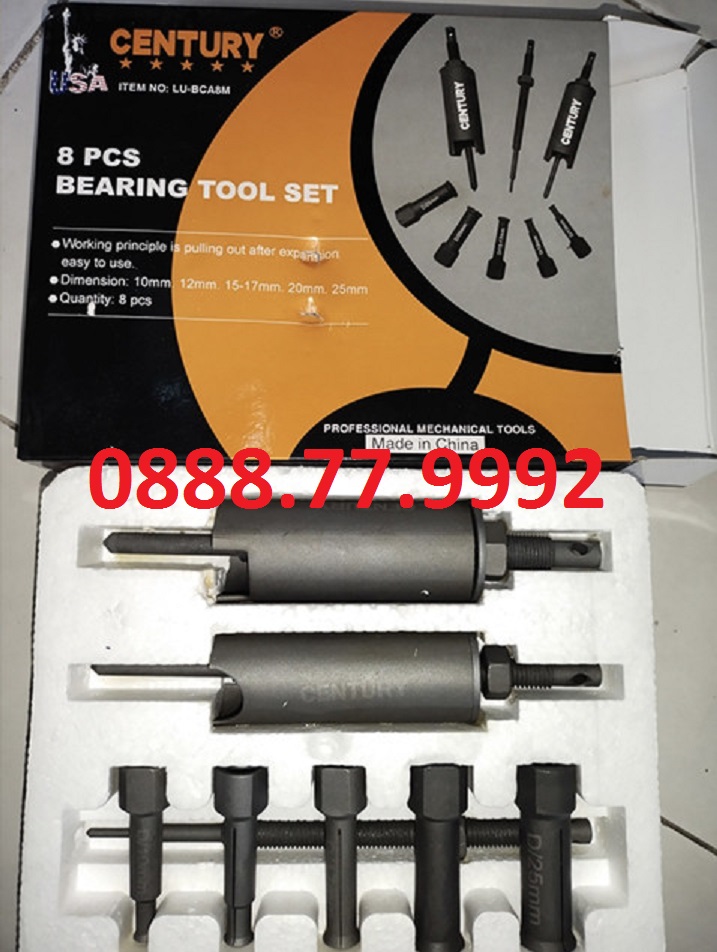 Bộ cảo trong gồm 8 chi tiết century - lu-bca8m
