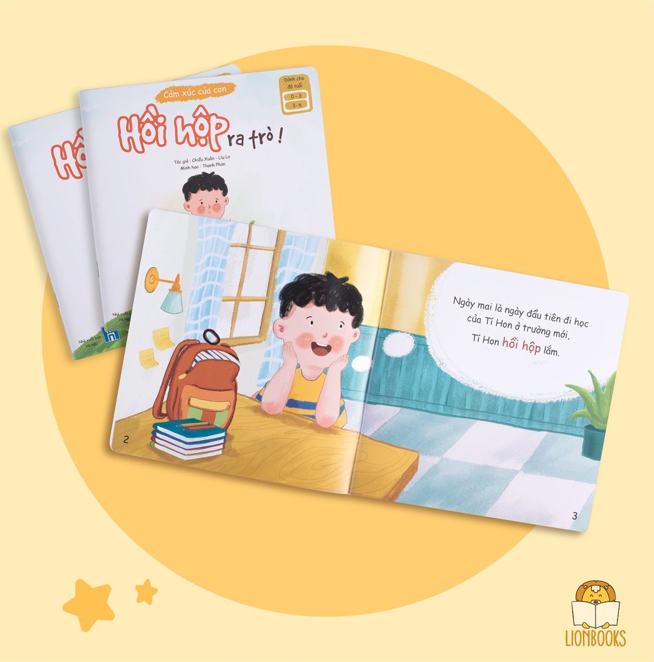 Sách Cho Bé - Bộ 4 Cuốn Cảm Xúc Của Con