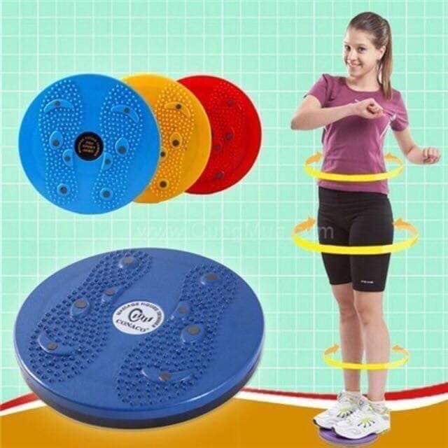 DỤNG CỤ XOAY EO MASSAGE CHÂN 2in1