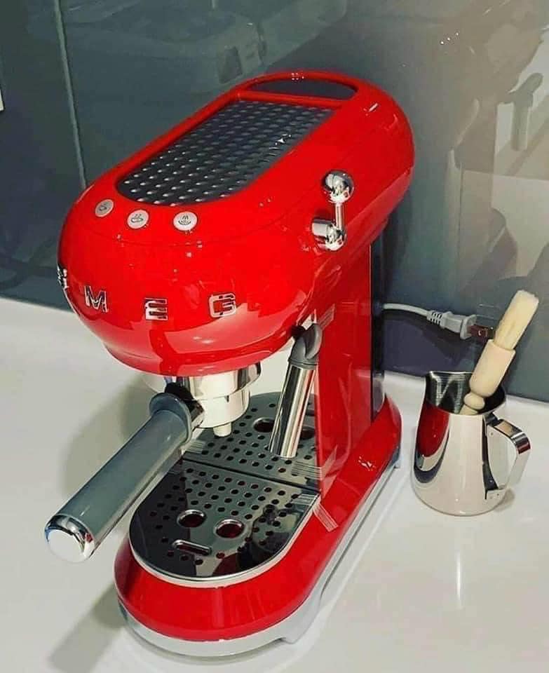 [Trả góp 0%]MÁY PHA CAFE CAO CẤP SMEG ECF01RDEU