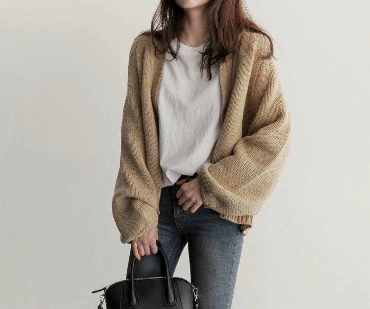 [ÁO CHOÀNG NỮ ] Áo Khoác Cardigan Len Nữ Hàn Quốc-Áo Len Nữ Basic Dày Dặn