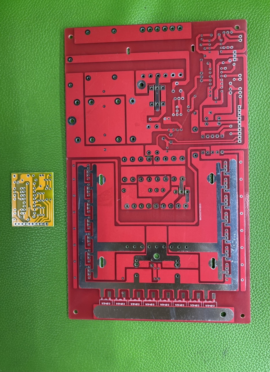 PCB bo mạch kích điện 14 fet đảo pha băm âm DB3