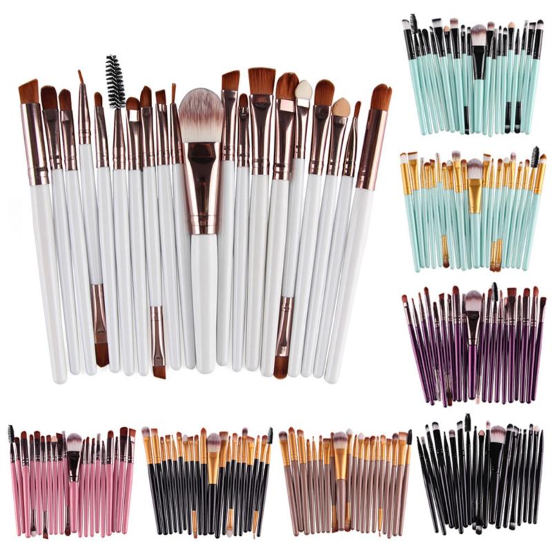 【Urbeauty】20pcs MAANGE Bàn chải trang điểm mắt cọ bóng mắt công cụ làm đẹp