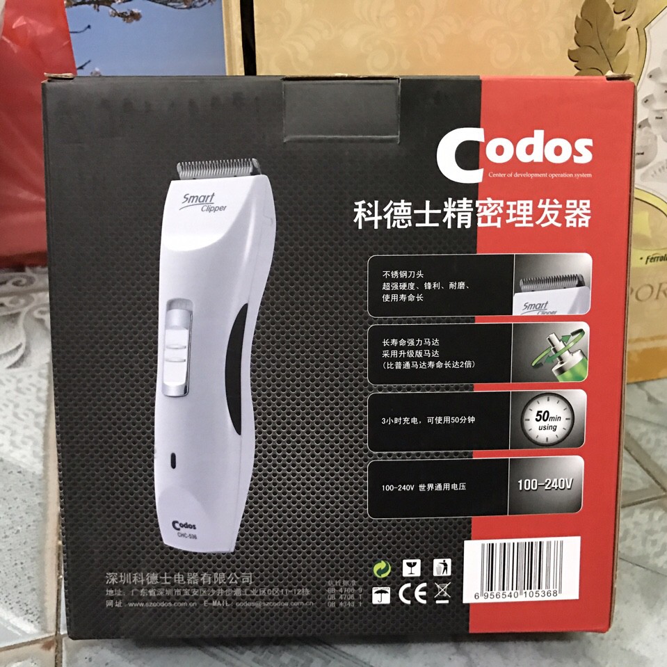 Tông Đơ Cắt Tóc Codos Chc-536