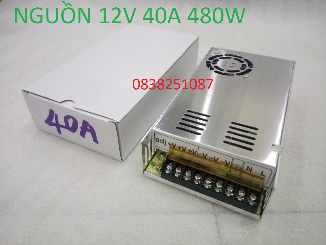 Nguồn tổ ong 12V 20A - 30A - 40A
