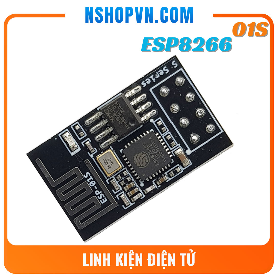 Mạch thu phát wifi ESP8266 uart ESP-01S