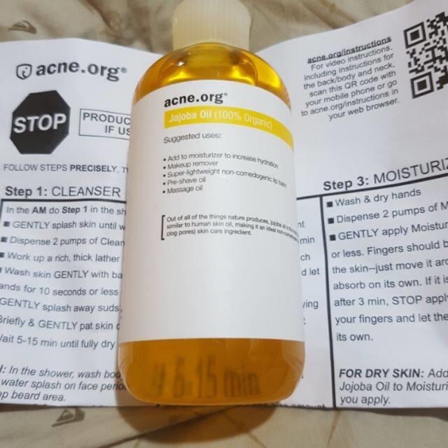 Dầu Jojoba Acne.Org Jojoba Oil