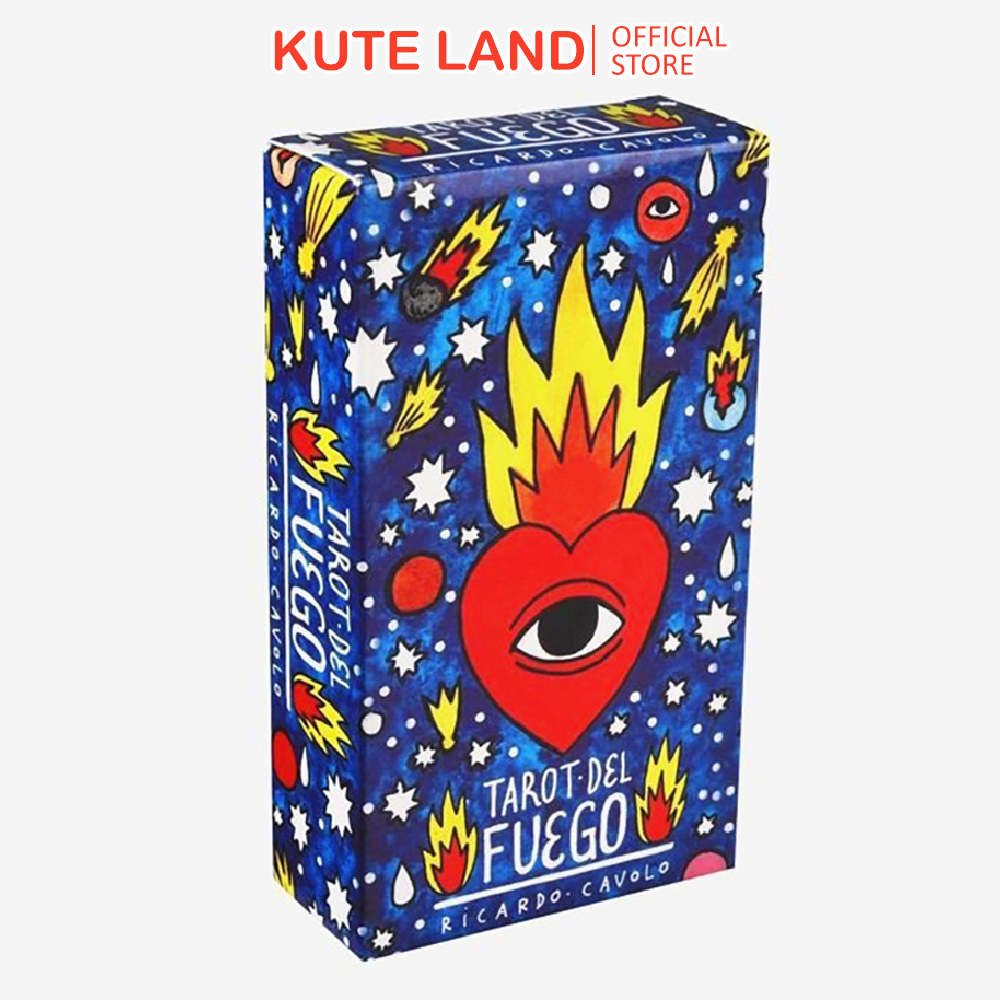 Bài Tarot Del Fuego Tặng Đá Thanh Tẩy