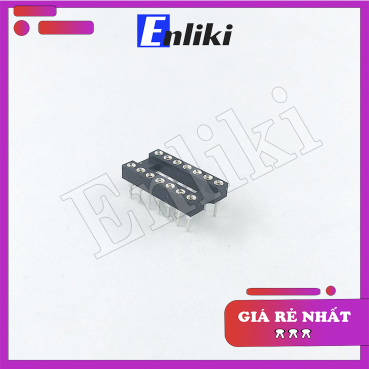 Đế IC DIP-14 Loại Tròn 14 Chân