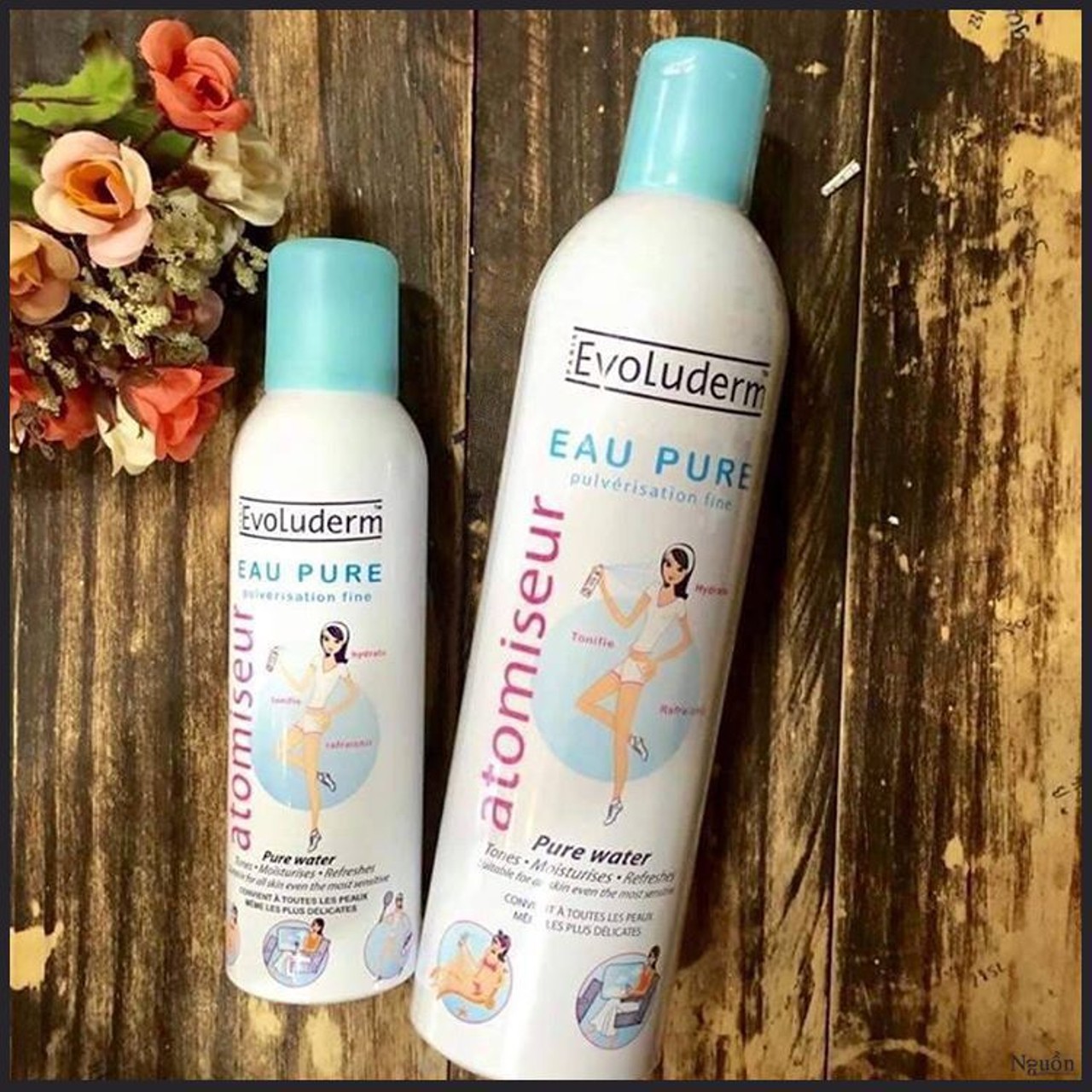 XỊT KHOÁNG EVOLUDERM 150ML/ 400ML CHÍNH HÃNG