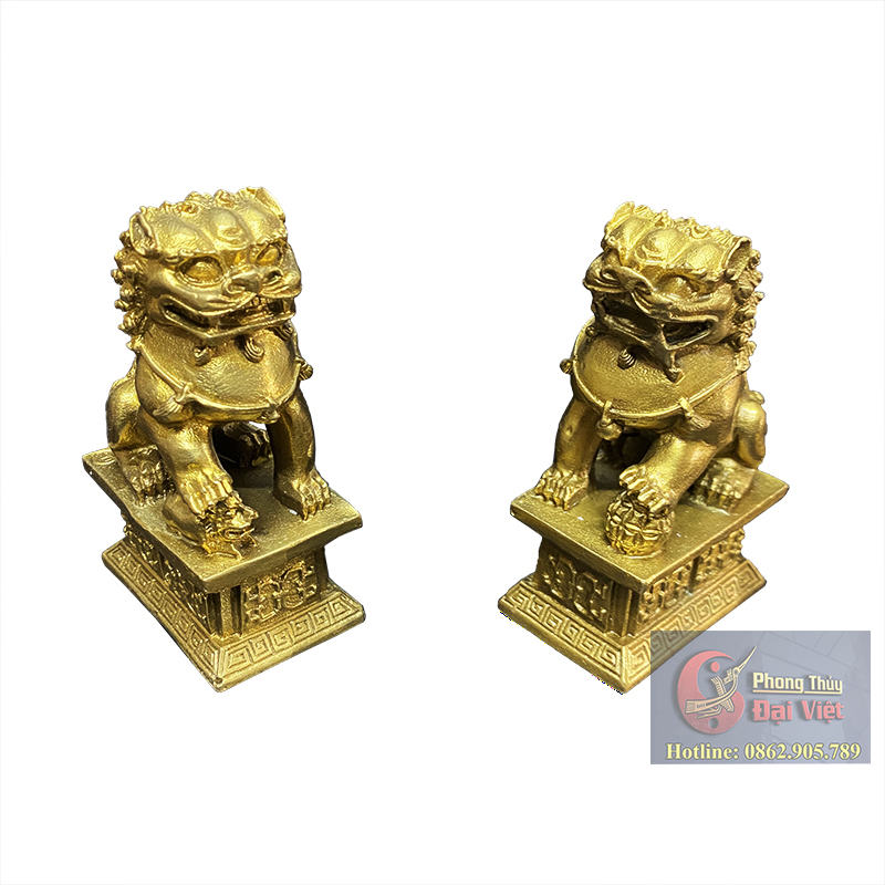 Cặp Kỳ Lân Nghê Đồng nguyên chất