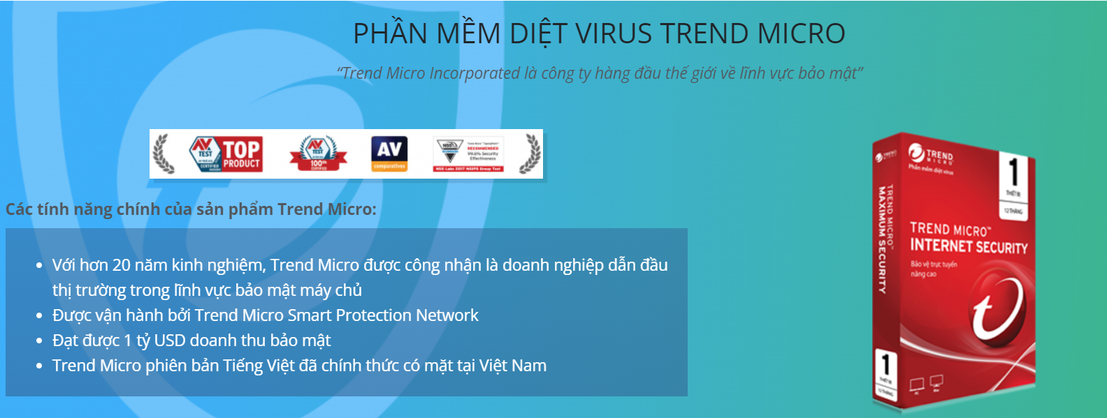 Trend micro internet security