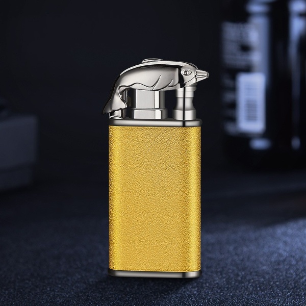 Bật Lửa Gas Đá Dolphin 2 Chế Độ Lửa Khò Và Lửa Thường Hình Con Vật ( Nhiều Mẫu )