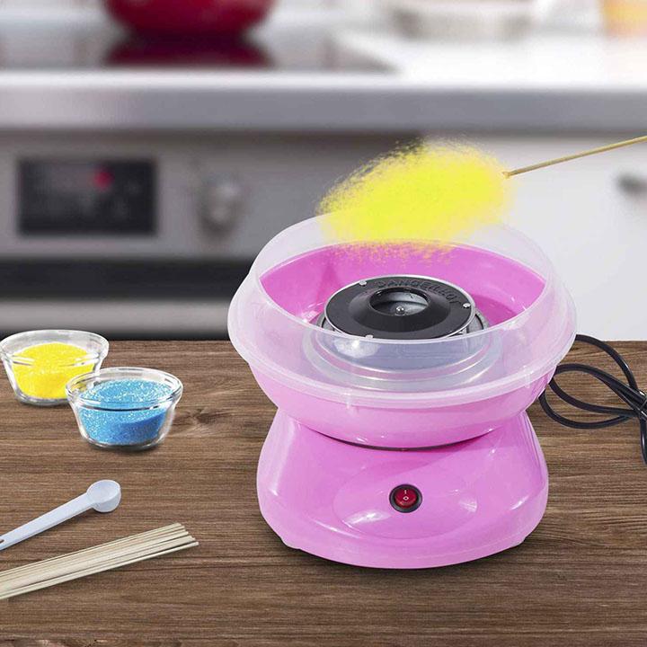 Máy làm kẹo bông gòn công suất cao( màu hồng)