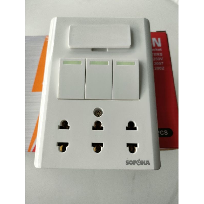 Bảng Điện Lắp Sẵn Cao Cấp Sopoka E3A/E4A/E5A