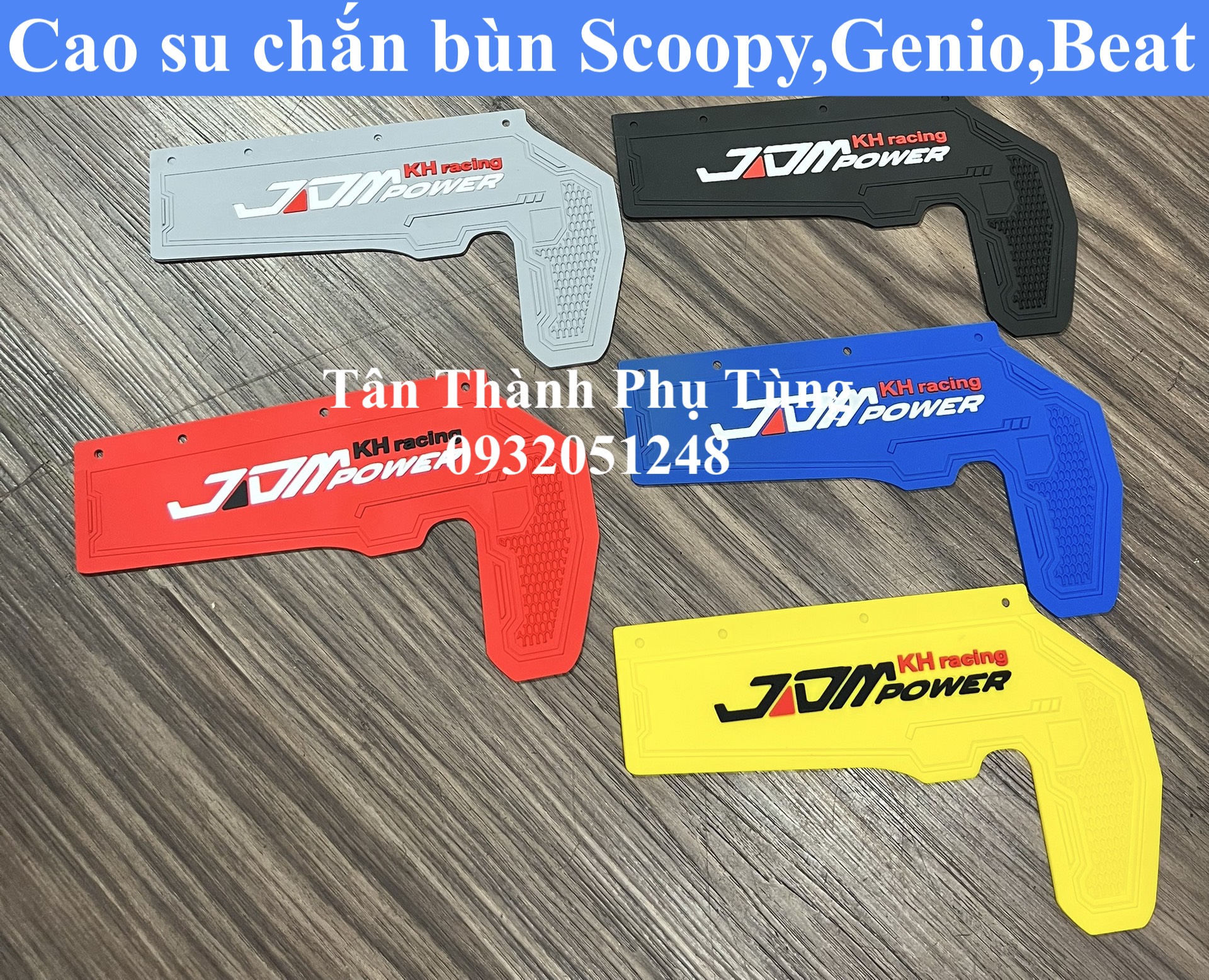 Cao su chắn bùn Scoopy, Genio, Beat 2021-2024