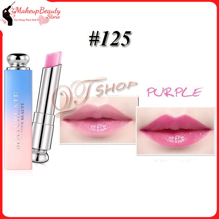 Son đổi màu dưỡng ẩm môi Maycreate SM33 MS 146 [ MakeupBeauty.Store Cho Nàng Thêm Xinh ]