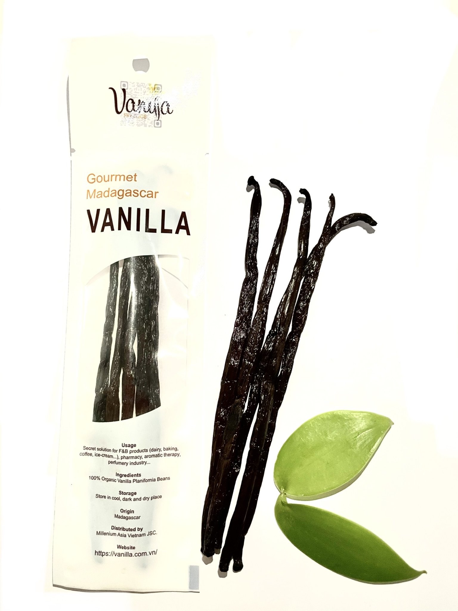 Quả Vanilla Madagascar Thượng hạng (SET 15 GRAMS)