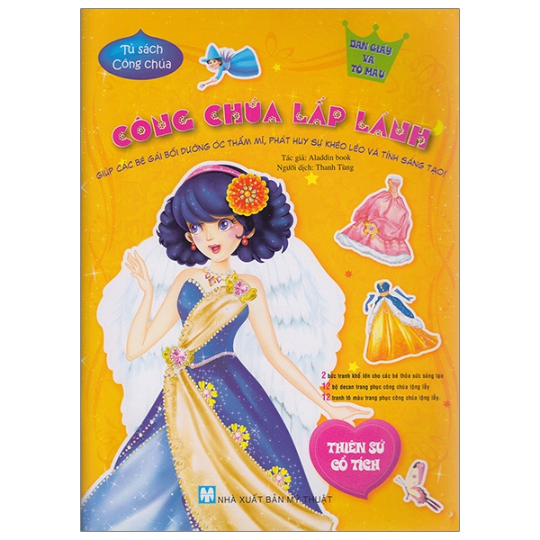 Fahasa - công chúa lấp lánh - thiên sứ cổ tích