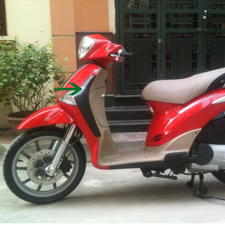 Nẹp yếm trước xe Liberty