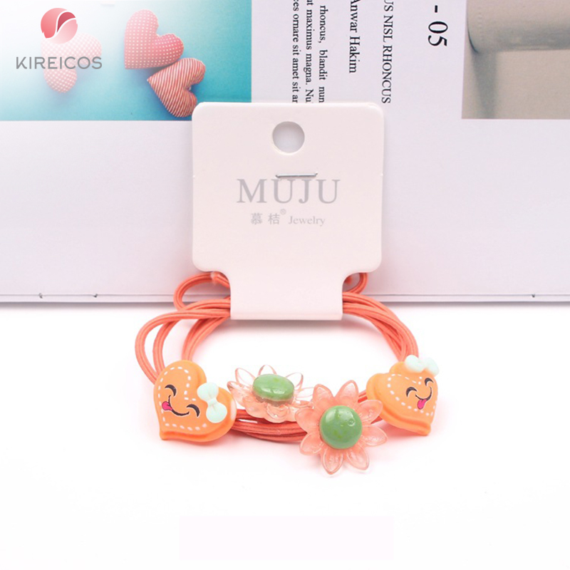 [HCM]Set 2 Sợi Dây Cột Tóc Cho Bé Hình Thú B127
