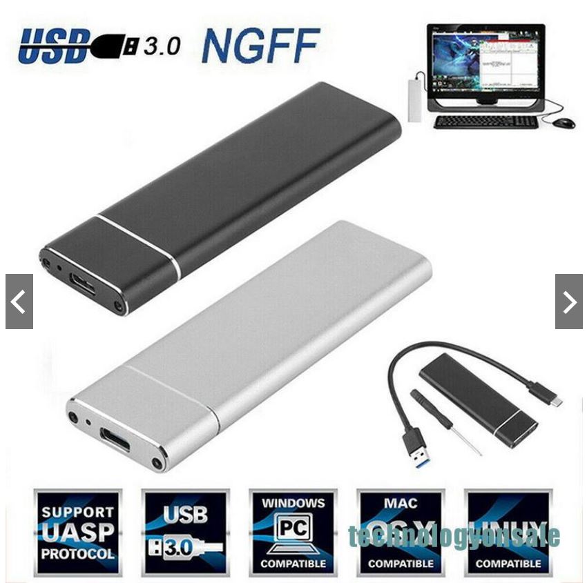 Hộp đựng ổ cứng SSD M.2 NGFF 6Gbps sang USB 3.0