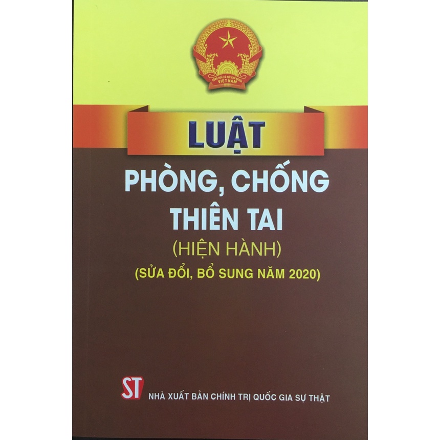 Luật Phòng, Chống Thiên Tai