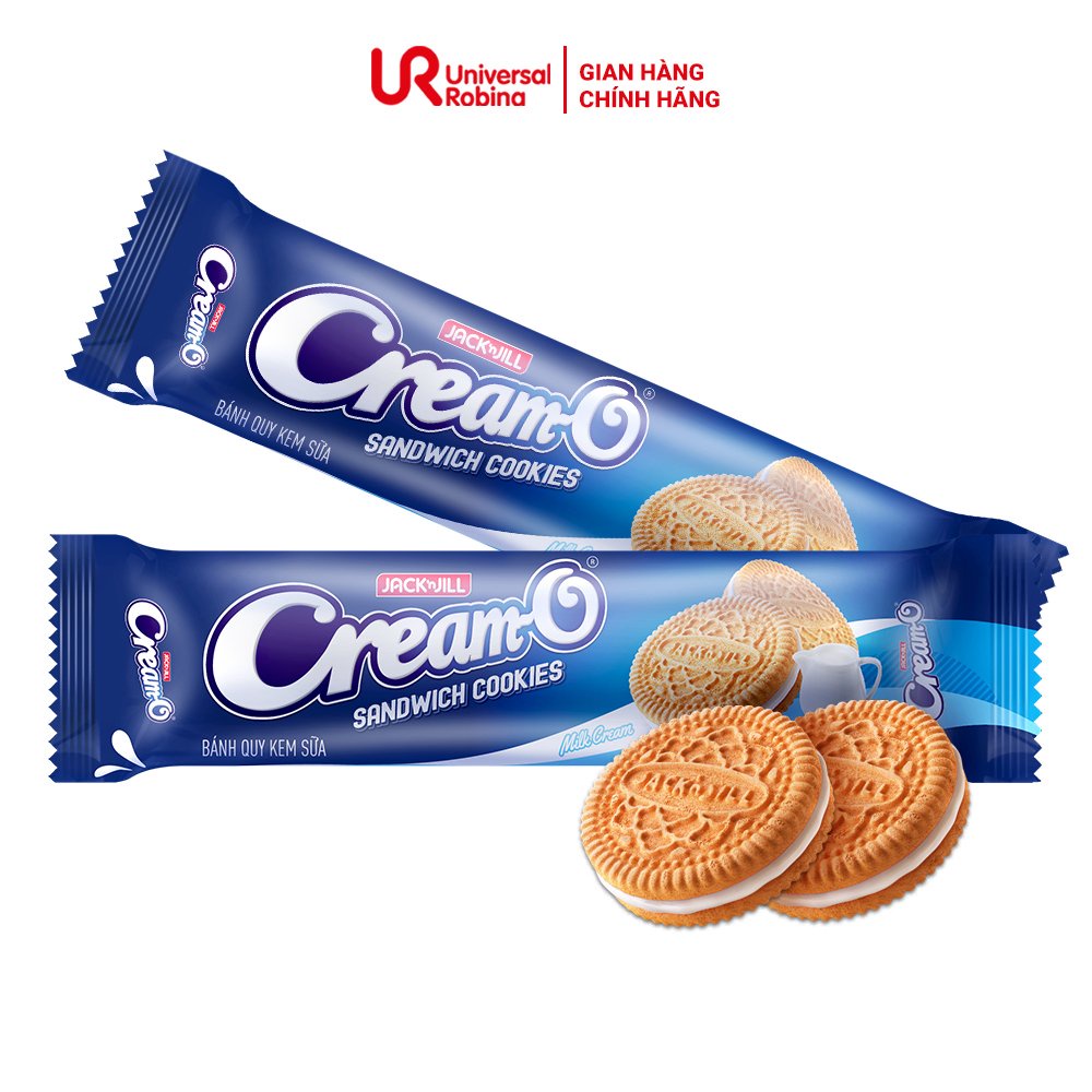 Bánh quy Cream-O Kem Sữa 85g