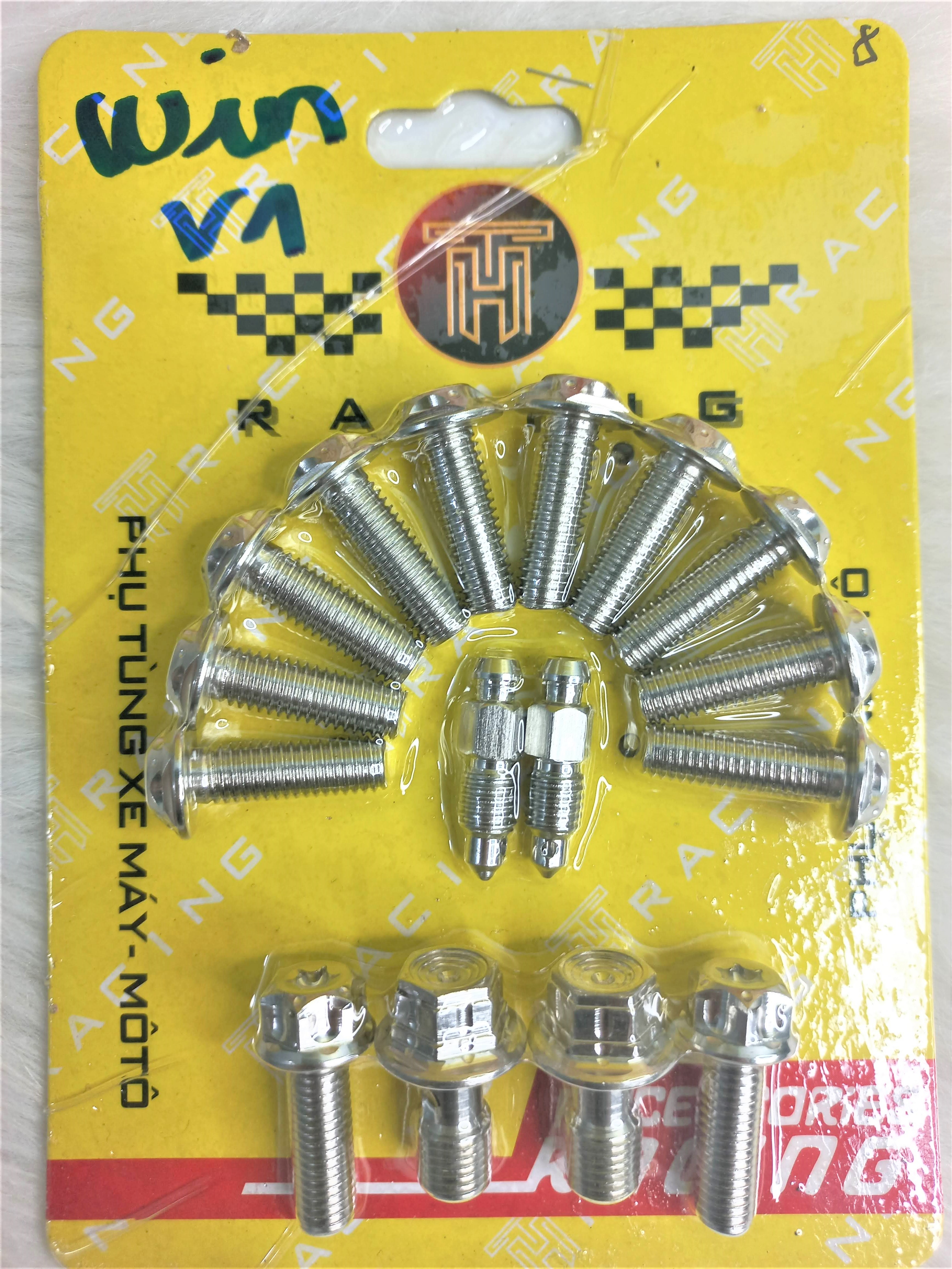 Combo ốc đĩa INOX 304 salaya ngôi sao dành cho Winner