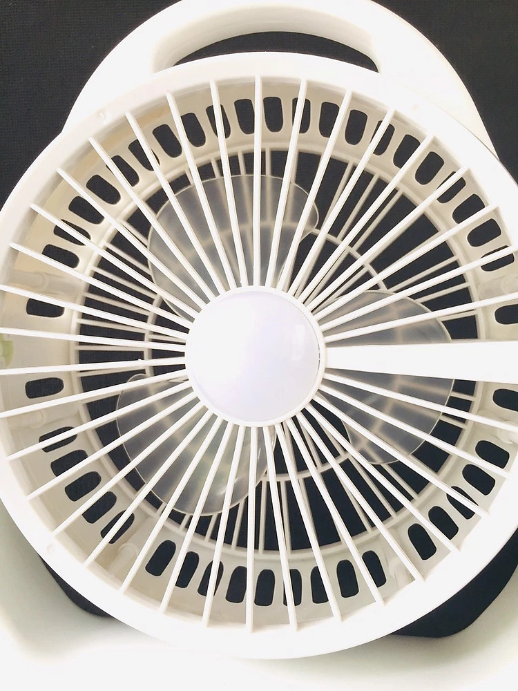 Quạt sạc kiêm đèn sạc để bàn siêu mát YG-729