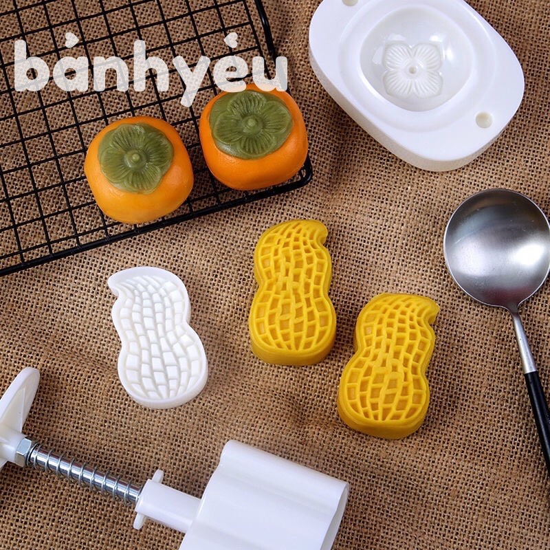 Khuôn Nhấn Bánh Dứa Lò Xo 2 Mặt