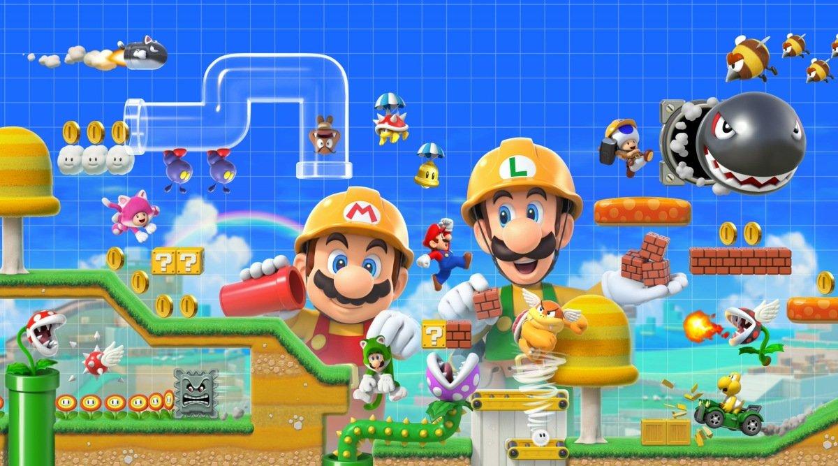 Đĩa game Nintendo Switch : Super Mario Maker 2