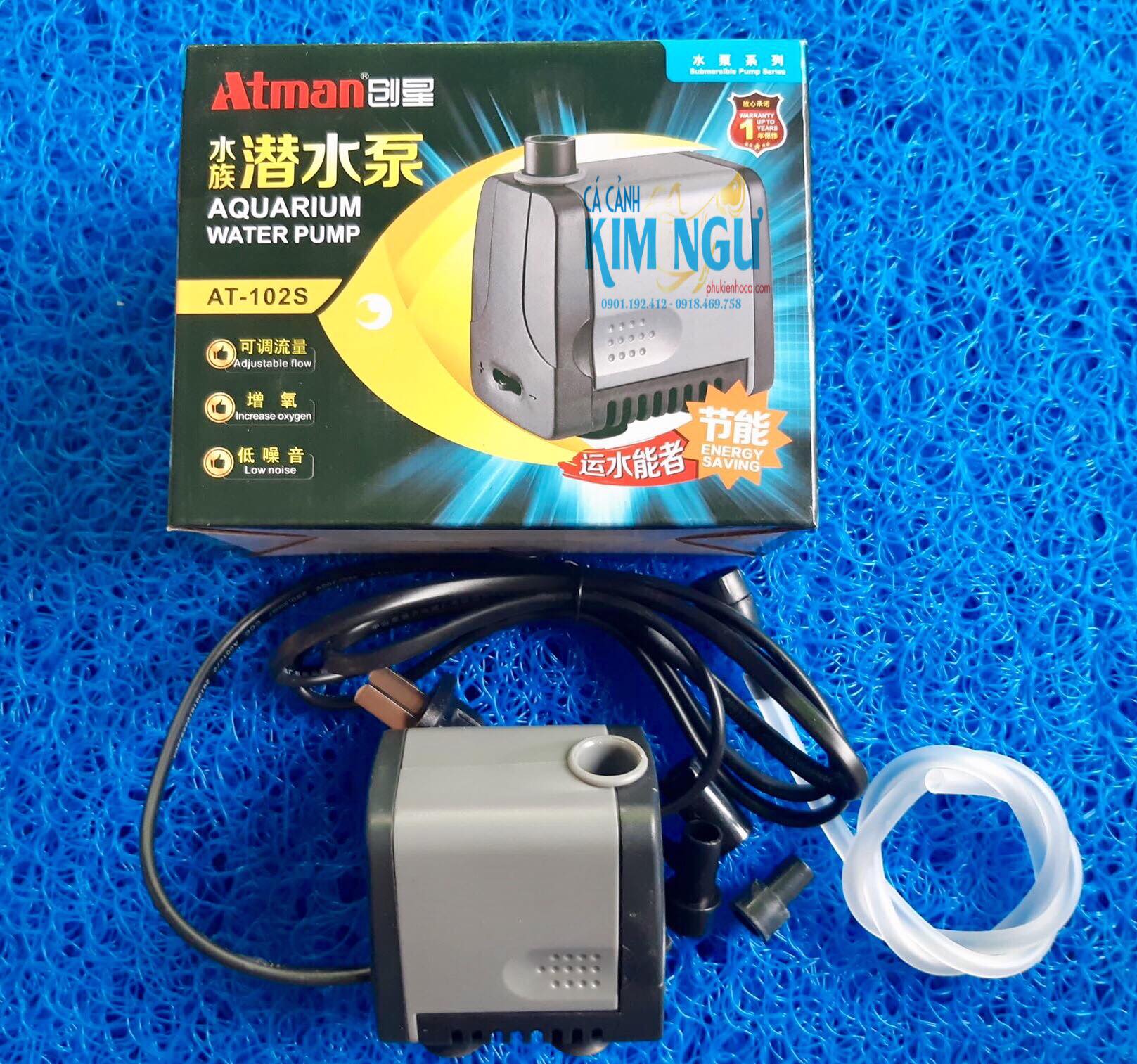 Máy bơm nước hồ cá Atman AT 102S (6W)
