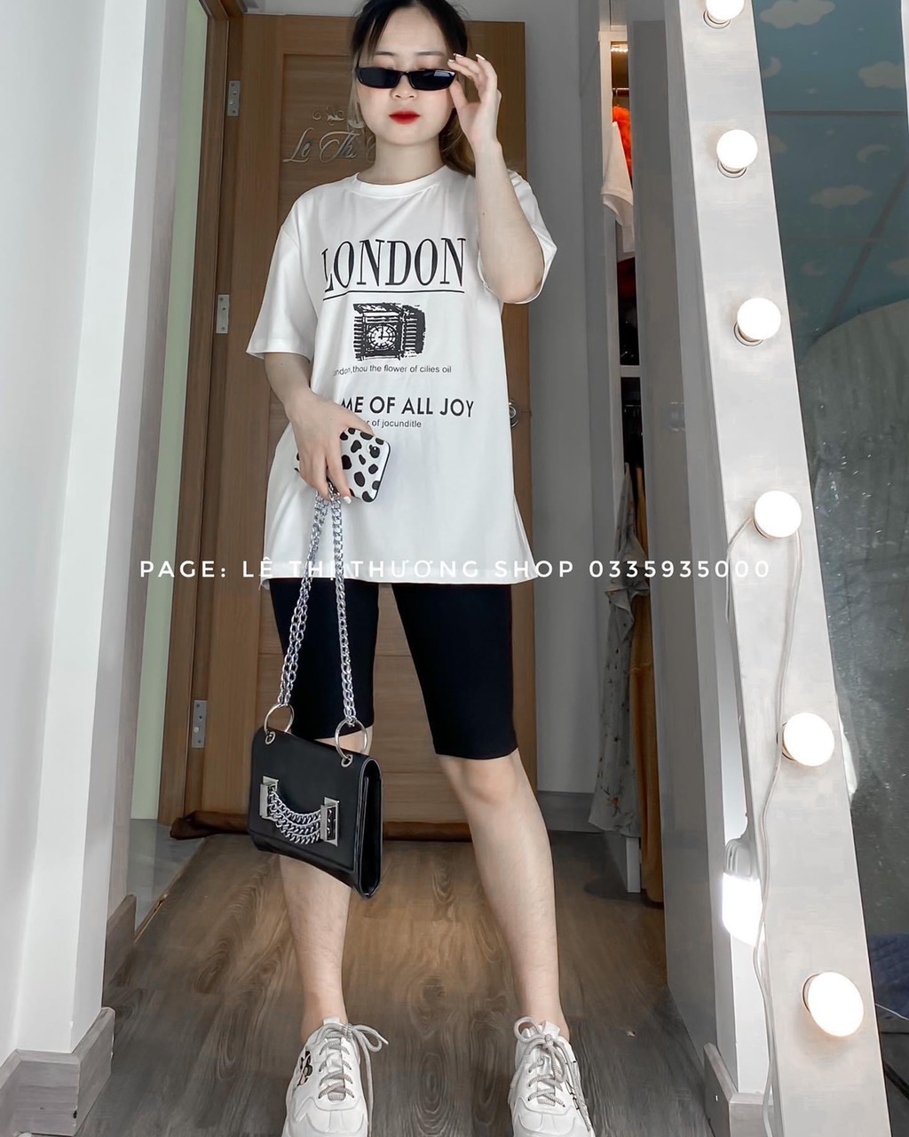 SET QUẦN LEGGING NGỐ + TSHIRT ĐẠI BÀNG