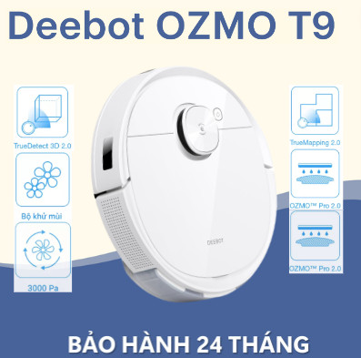 Robot Hút Bụi Lau Nhà Ecovacs Deebot T9 Power