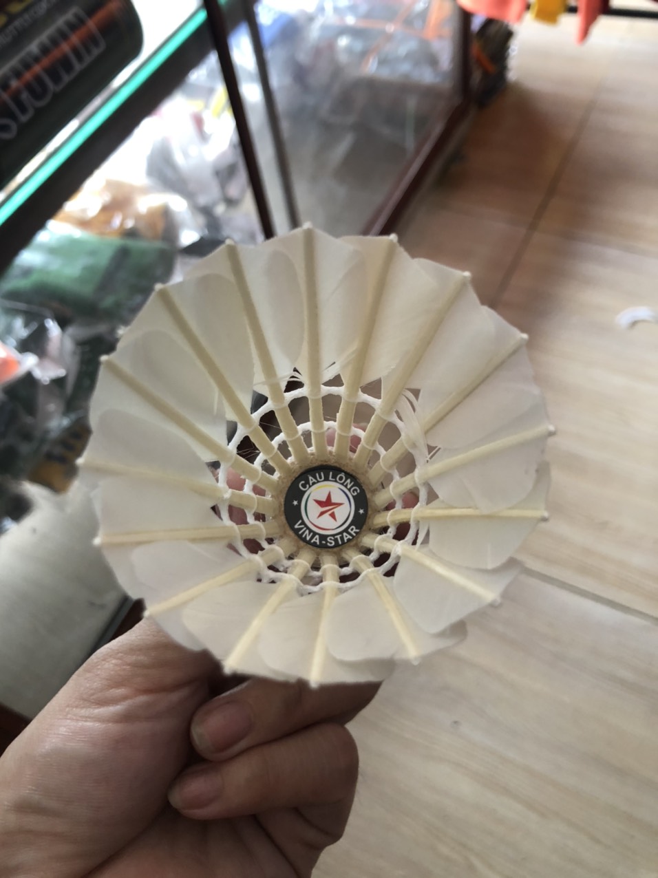 Qủa cầu lông VINA - STAR(SỐ LƯỢNG 1 ỐNG 12 QUẢ )