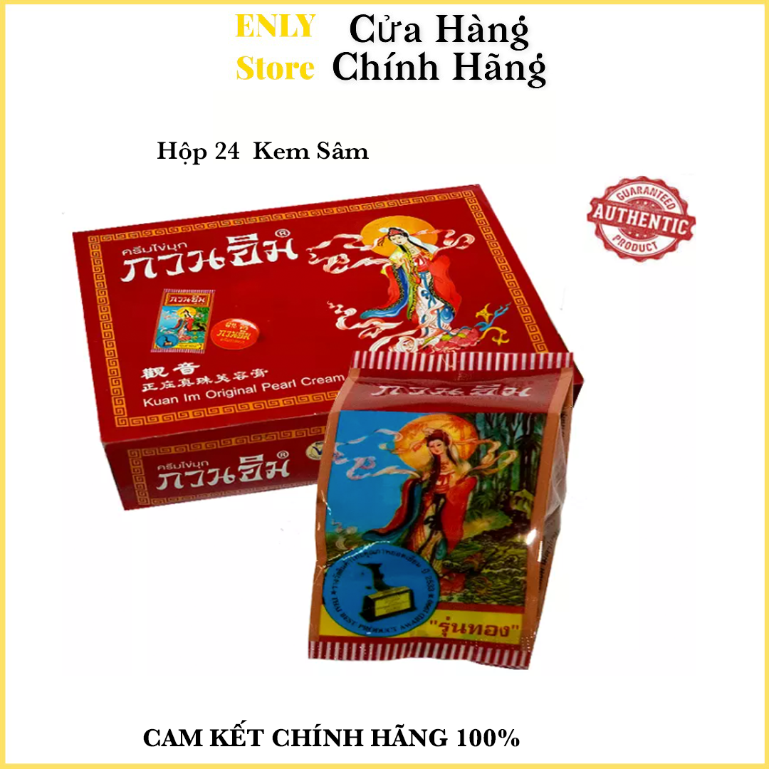 Sỉ 24 Hộp Kem Sâm Cô Tiên Thái Lan Chính Hãng Dưỡng Trắng Da Giảm Thâm Nám
