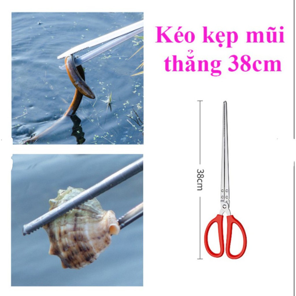 Kẹp Bắt Lươn Rắn, Hải Sản, Cua Ghẹ, Tôm Hùm. Loại Dụng Cụ Chuyên Dụng
