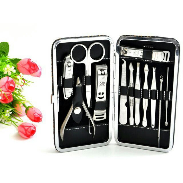 Bộ bấm móng tay,chan Hàn Quốc 12 món