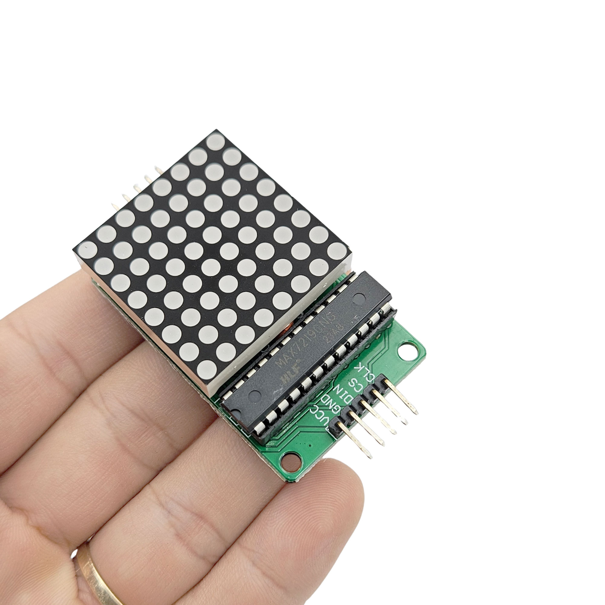 Module mạch hiển thị 1 Led ma trận MAX7219CNG / MAX7219CWG IC SMD