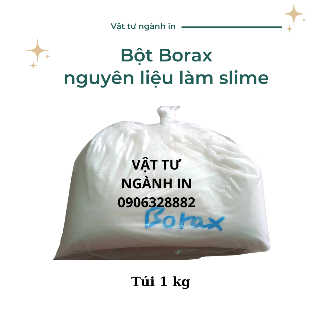 1 kg Bột Borax nguyên liệu làm slime