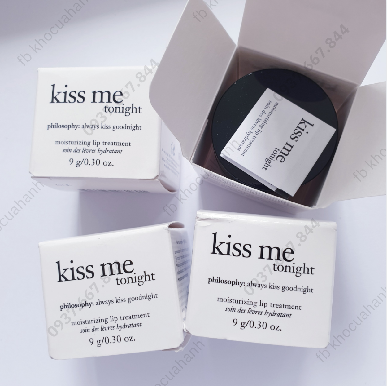 [HCM][Mỹ] Son dưỡng môi Philosophy kiss me tonight 9gr