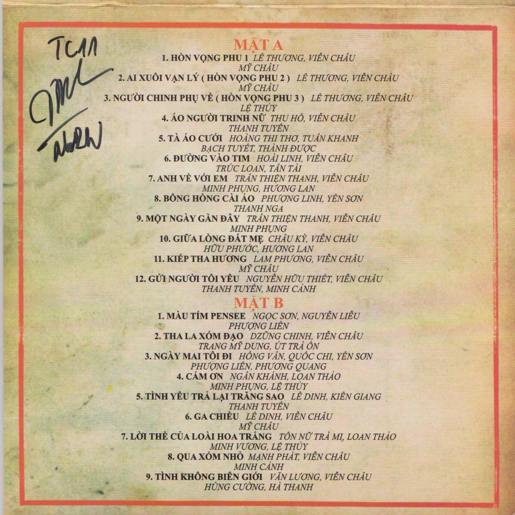 bộ 6 Dĩa CD Tân Cổ 10,11,12,13