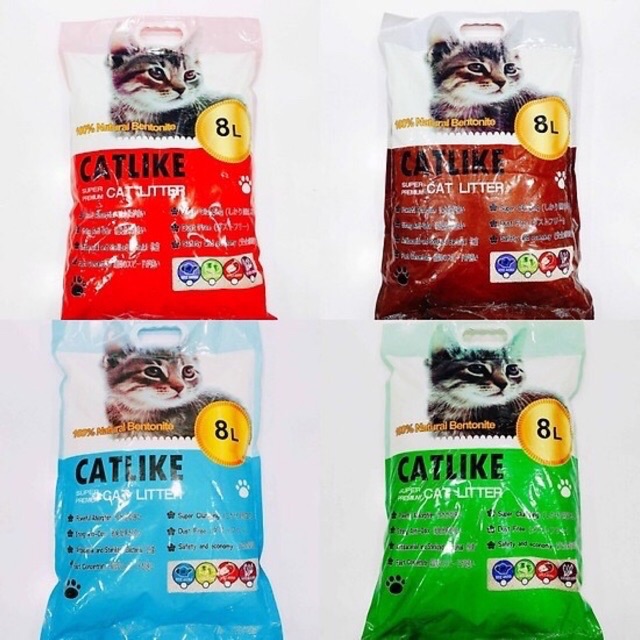 🍀 Cát vệ sinh cho mèo Catlike 8L🍀