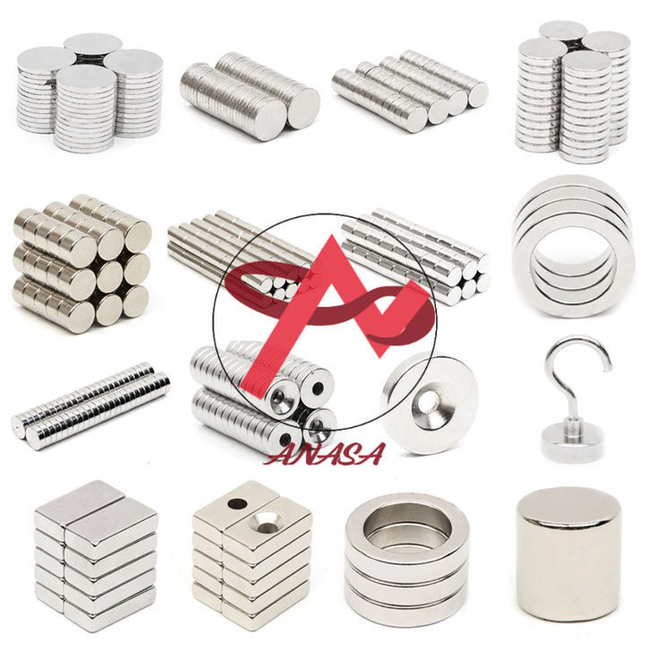 Nam Châm Đất Hiếm 20x10x2mm Siêu Từ Tính