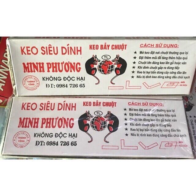 [Free Ship] - Keo dính chuột, bẫy chuột