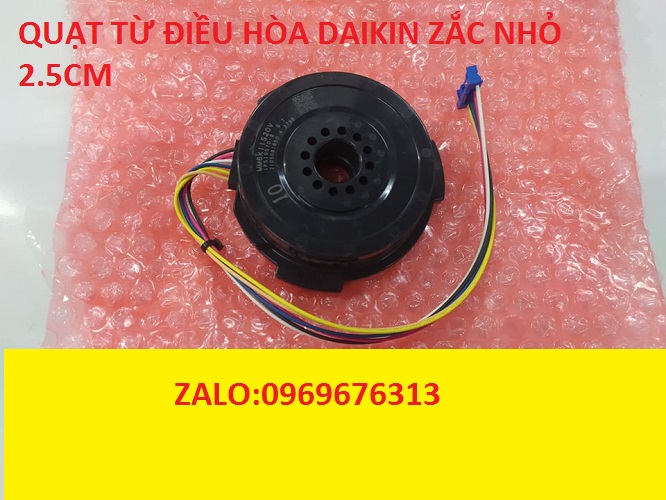 Quạt điều hòa daikin lắp dàn lạnh zắc nhỏ 2,5cm