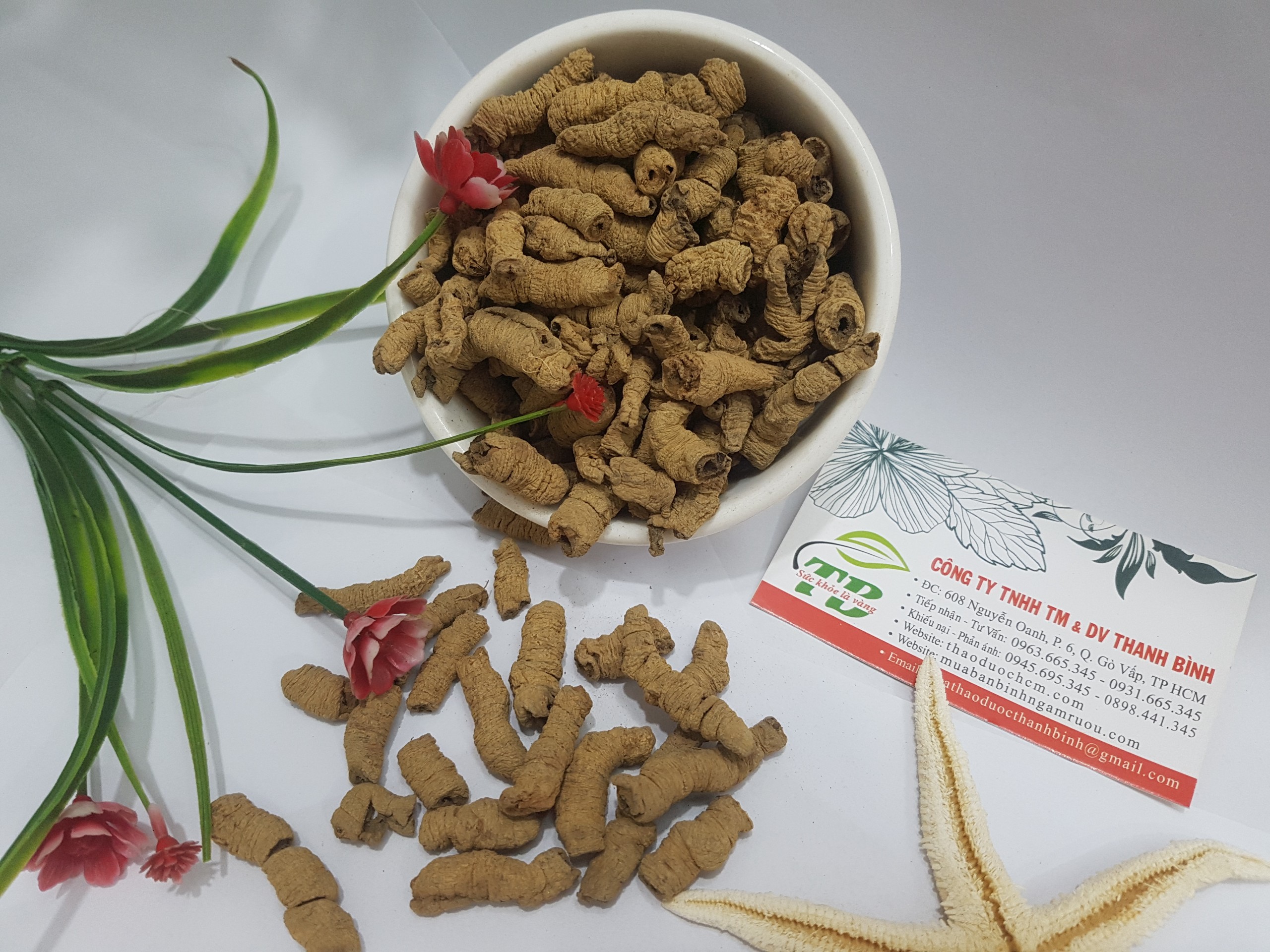 Củ Ba Kích Tím Khô 100g Hàng Cao Cấp - Thảo Dược Thanh Bình
