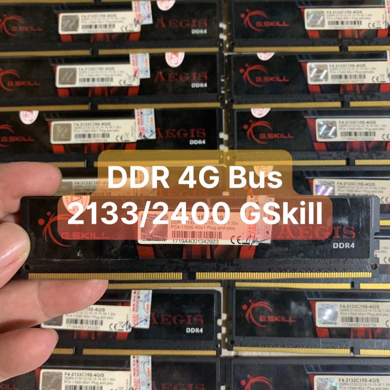 Ram DDR4 G.Skill Aegis4GB - Bus 2133
